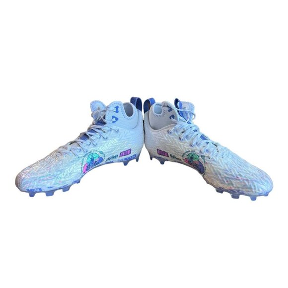 Under Armour Spotlight Clone MC LE Womens Football Cleats SIZE 12 3026342-100 - Picture 4 of 9